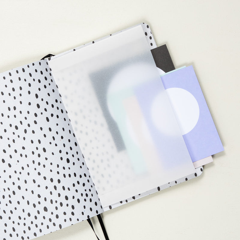 Adelina | Papiertasche für Notizbuch und Agenda