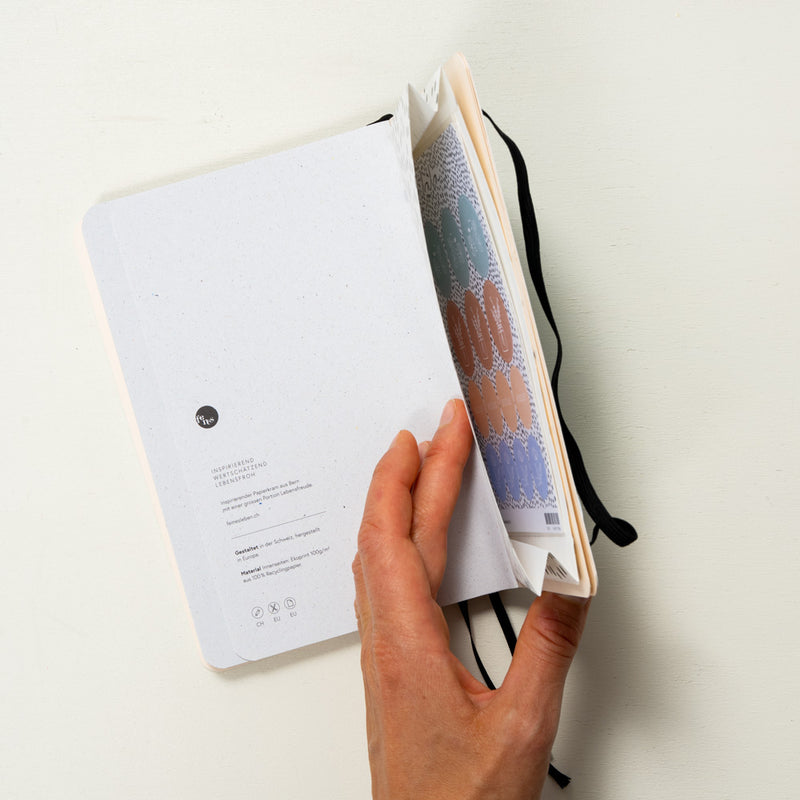 Adelina | Papiertasche für Notizbuch und Agenda