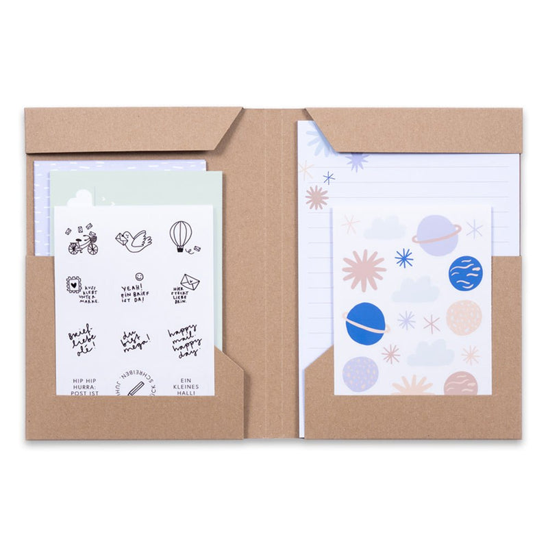 Brieffreude Sterne | Briefpapier im Set - feines Deutschland_bern
