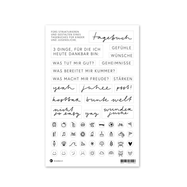 Jessica | Stickerbogen - feines Deutschland_bern