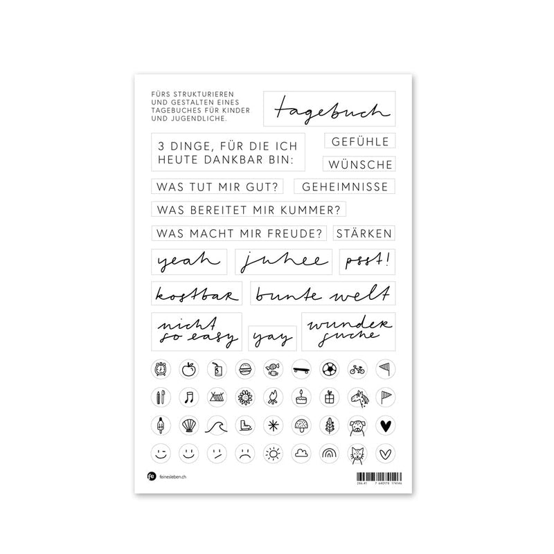 Jessica | Stickerbogen - feines Deutschland_bern