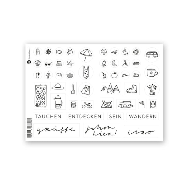 Massimo | Stickerbogen - feines Deutschland_bern