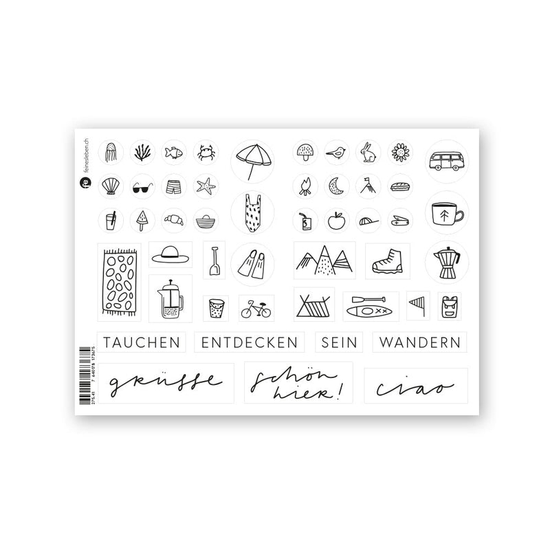 Massimo | Stickerbogen - feines Deutschland_bern