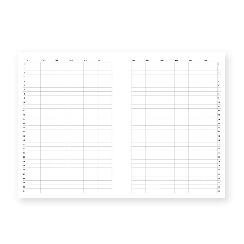 Yakumi | Schulplaner/Lehrerplaner 26/27 - feines Deutschland_bern