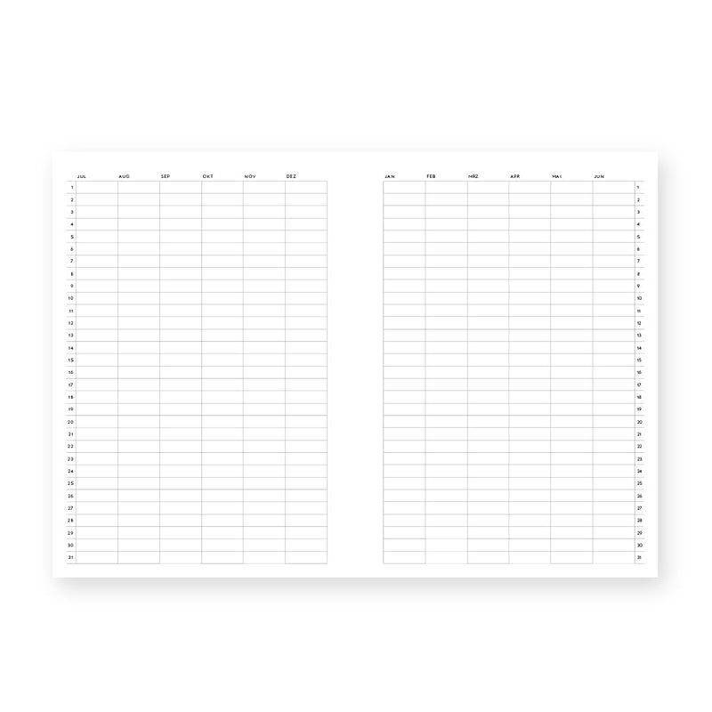 Yalle | Schulplaner 26/27 - feines Deutschland_bern