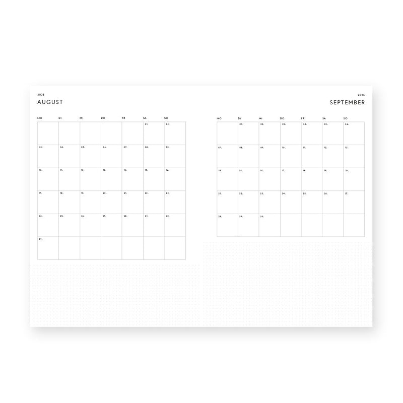 Yalle | Schulplaner 26/27 - feines Deutschland_bern