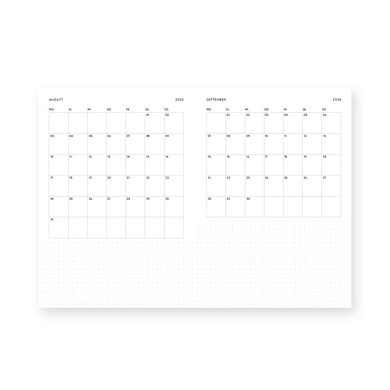 Yannes | Schulplaner A5 26/27 - feines Deutschland_bern