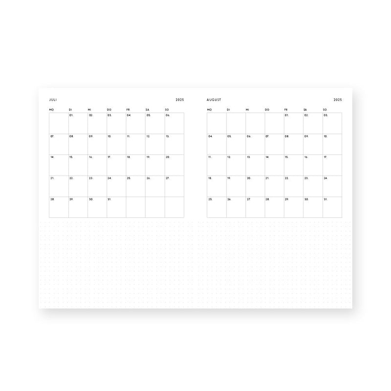 Yule | A5 - Planer 25/26 - feines Deutschland_bern