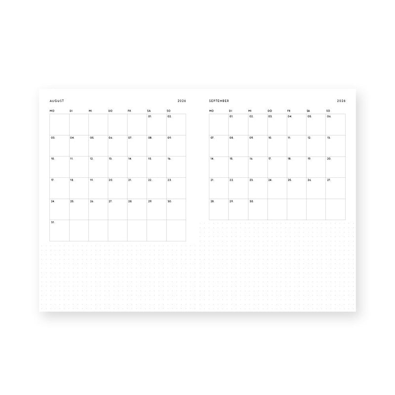 Yule | A5 - Planer 26/27 - feines Deutschland_bern