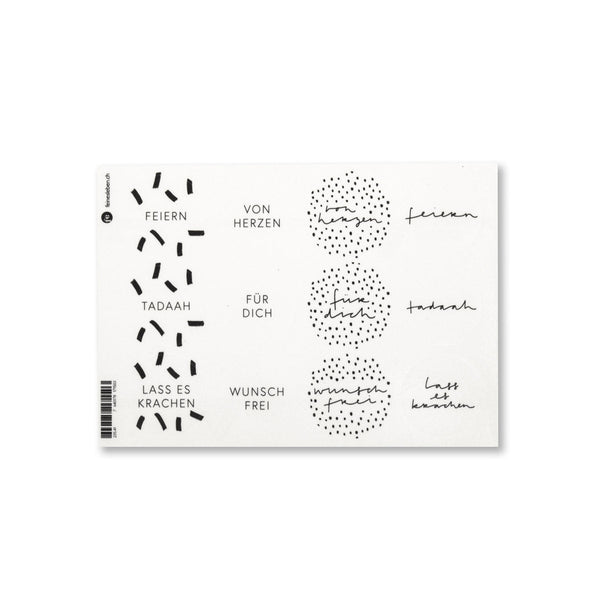 Anic | Stickerbogen - feines Deutschland_bern