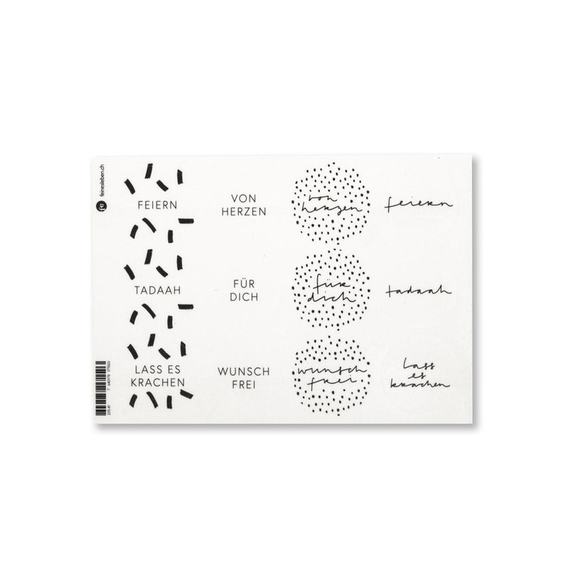 Anic | Stickerbogen - feines Deutschland_bern