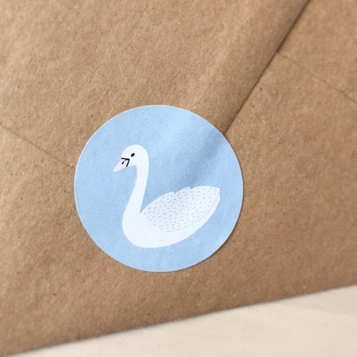 Cygnini | Stickerbogen - feines Deutschland_bern