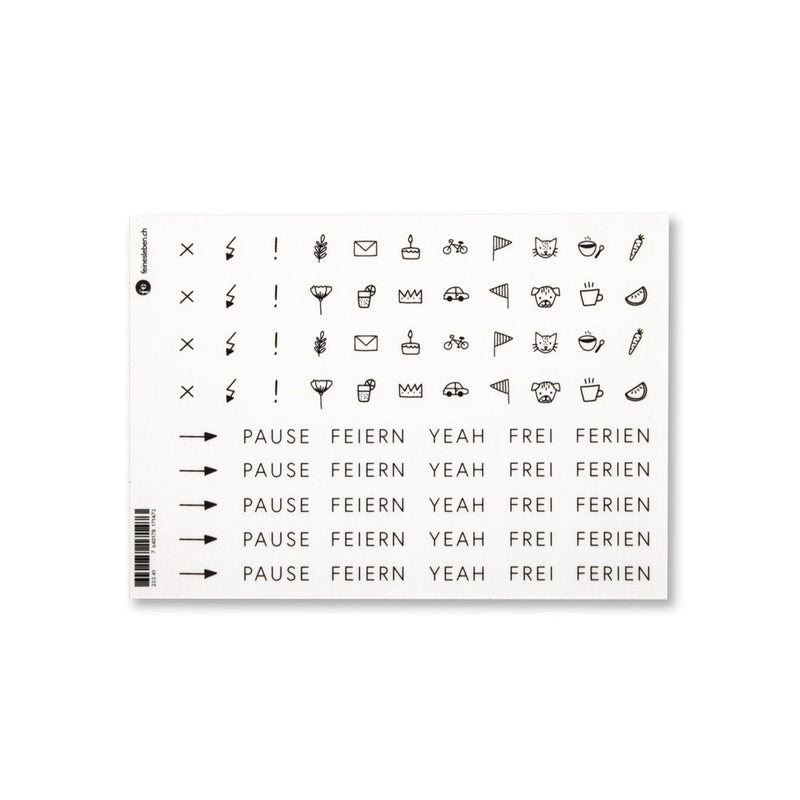 Flurina | Stickerbogen - feines Deutschland_bern