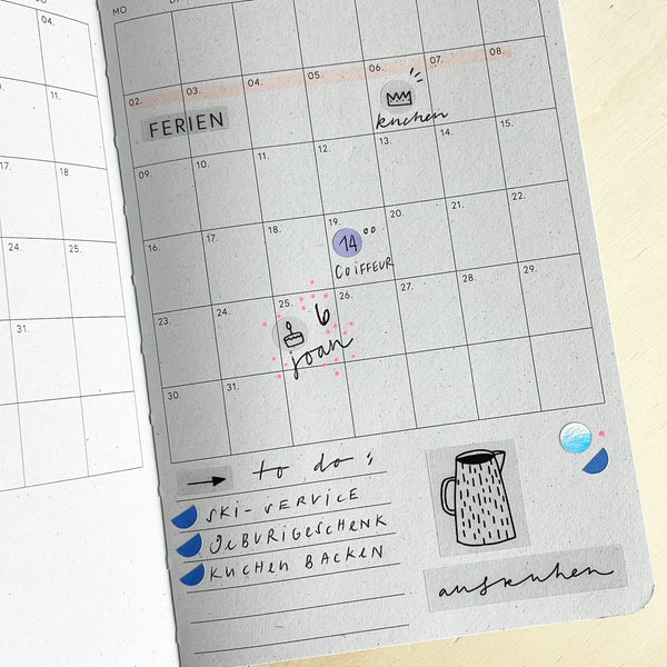 Flurina | Stickerbogen - feines Deutschland_bern