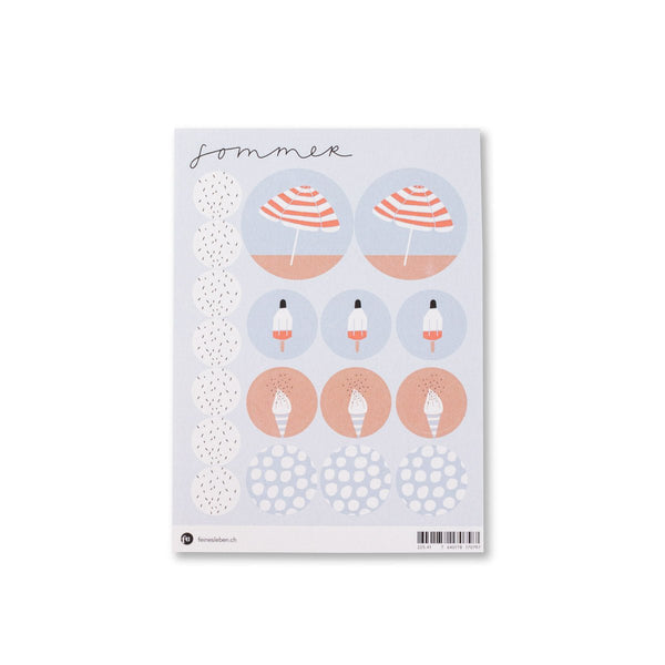 Sommar | Stickerbogen - feines Deutschland_bern