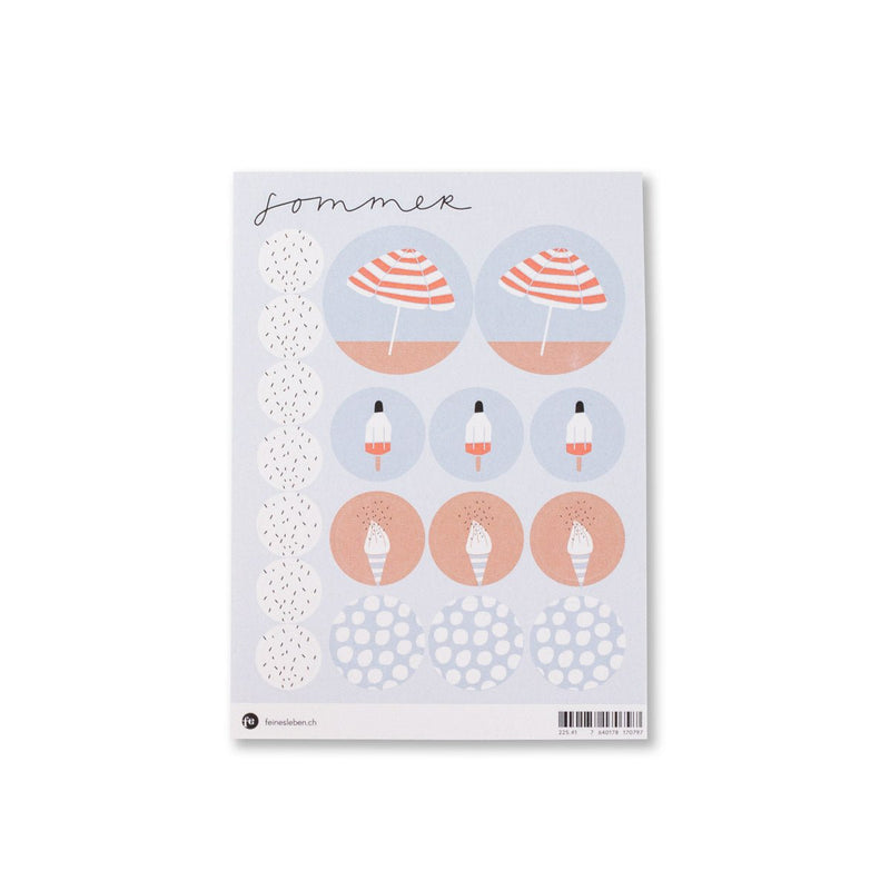 Sommar | Stickerbogen - feines Deutschland_bern